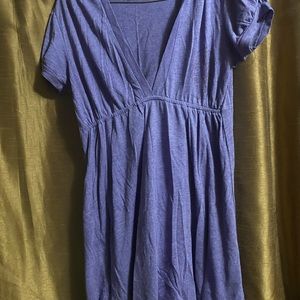 Purple tunic top